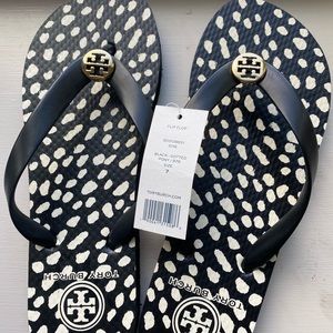 New Tory Burch flip flops